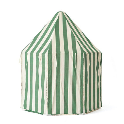 Kid's Concept Speeltent Stripe Green - Kid's Concept - Babywinkel - 7340028736127