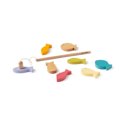 Kid's Concept Spelletje Vissen Hout - Kid's Concept - Babywinkel - 7340028734581
