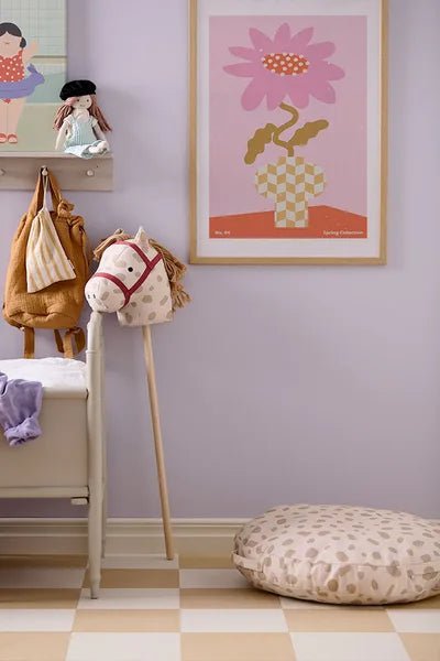 Kid's Concept Stokpaard Paard Dotty Aiden - Kid's Concept - Babywinkel - 7340028735397