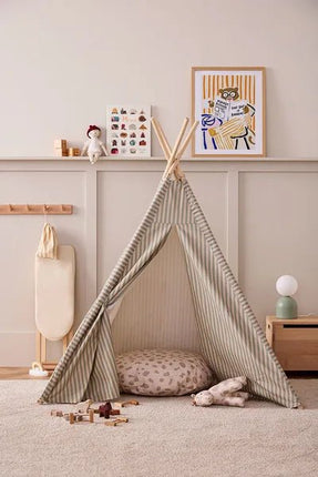 Kid's Concept Tipi Tent Stripe - Kid's Concept - Babywinkel - 7340028735526