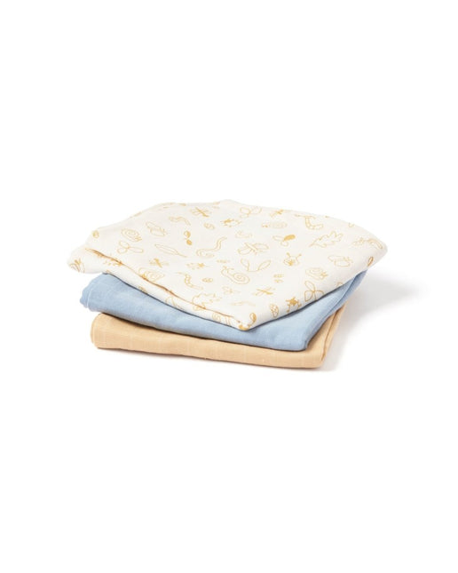 Kid's Concept Wiegdeken Mix Blue 70cm koop je bij Babywinkel