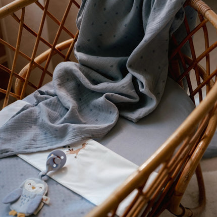 Ściereczka hydrofilowa 120x120 - Pure Denim Blue