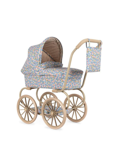 Konges Slojd Poppenwagen Minnie Fleur Rosier koop je bij Babywinkel