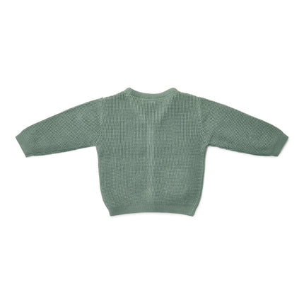 Dzianinowy kardigan Forest Green