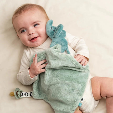 Knuffeldoekje Elphee Blue koop je bij Babywinkel