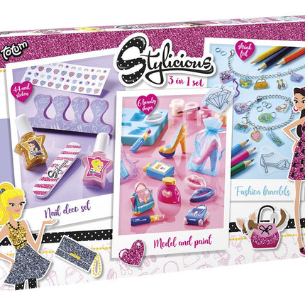 Knutselset Stylicious 3 - In 1 - Babywinkel - 8714274025752