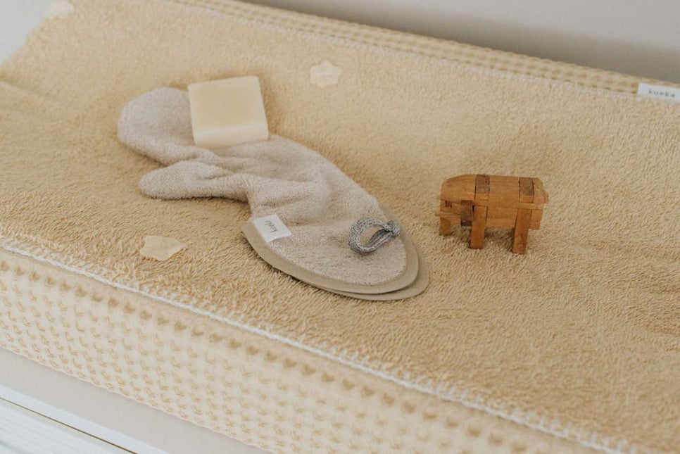 Koeka Aankleedkussenhoes Wafel Amsterdam Sahara - Koeka - Babywinkel - 8718276191729