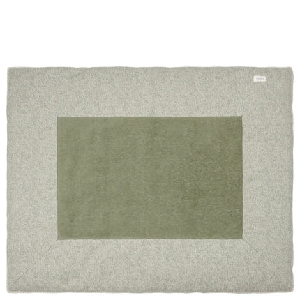 Koeka Boxkleed Vigo Shadow Green/Sparkle Grey 80x100cm - Koeka - Babywinkel - 8718276188873
