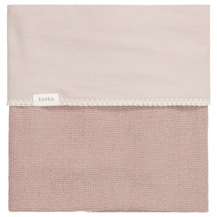 Koeka Wiegdeken Flanel Cairo Plum - Koeka - Babywinkel - 8718276192481