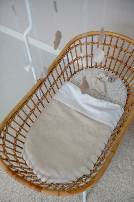 Koeka Wiegdeken Flanel Runa Warm White - Babywinkel - 8718276180532
