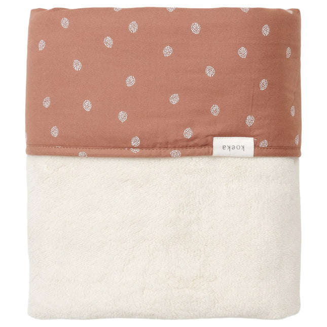 Koeka Wiegdeken Teddy Omkeerbaar Oaky Hazel - Koeka - Babywinkel - 8718276202340