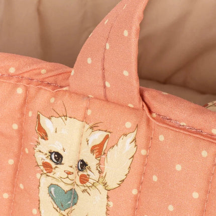 Konges Sløjd Babypop Met Draagmand Ciao Miao Rose koop je bij Babywinkel