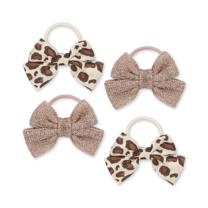 Konges Sløjd Haarelastiekje Leo/Rose 4St koop je bij Babywinkel