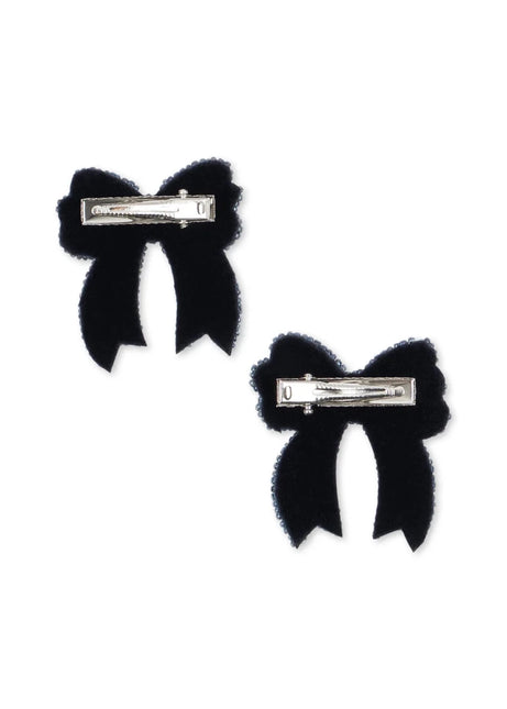 Konges Sløjd Haarspeldje Baby Sequin Bow Navy 2St koop je bij Babywinkel