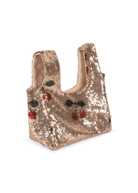 Konges Sløjd Kindertasje Starla Sequin Ma Grande Cerise Blush koop je bij Babywinkel