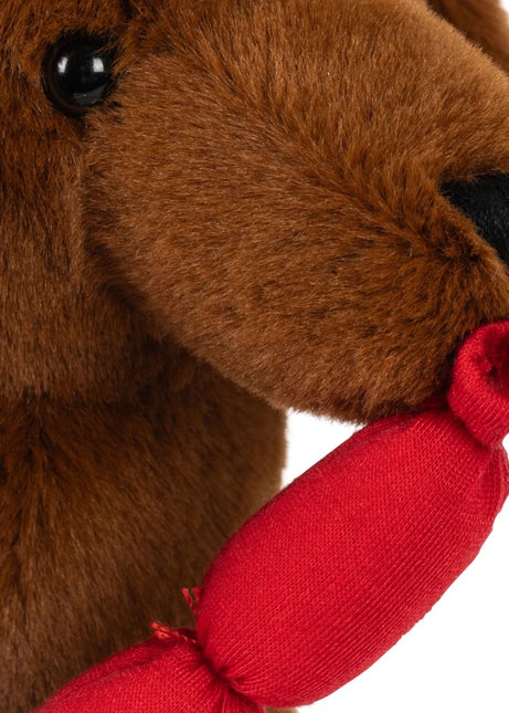 Konges Sløjd Knuffel Chorizo Teckel Bruin koop je bij Babywinkel