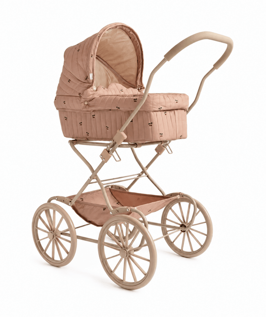 Konges Sløjd Poppenwagen Cherry Vintage Stijl koop je bij Babywinkel