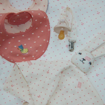 Konges Sløjd Slabbetje Coeur Lantana/Teddy Coeur 2St koop je bij Babywinkel