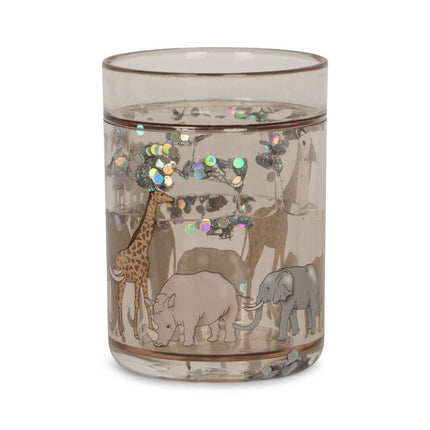 Konges Slojd 2 Glitter Bekers Safari - Babywinkel - 5715681098974