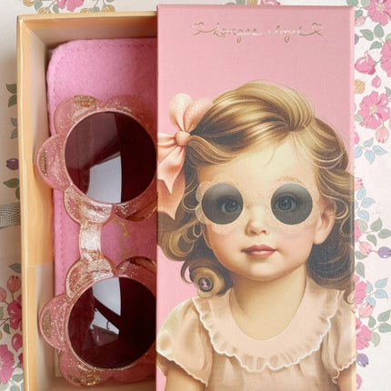 Konges Slojd Baby Zonnebril Flower Glitter Mist - Konges Slojd - Babywinkel - 5715681040157