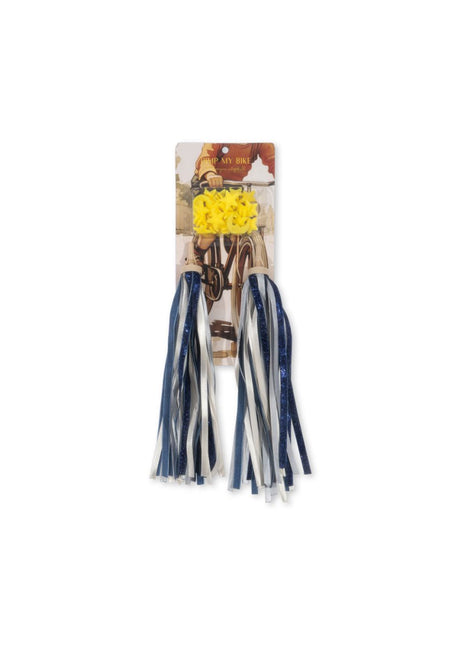 Konges Slojd Bicycle Streamers And Beads Dark Blue Glitter koop je bij Babywinkel