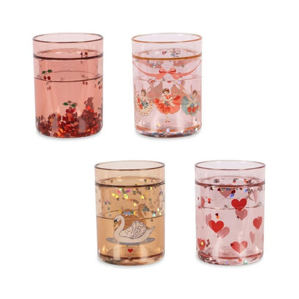 Konges Slojd Drinkbeker Rose Multi 4St - Babywinkel - 5715681099964