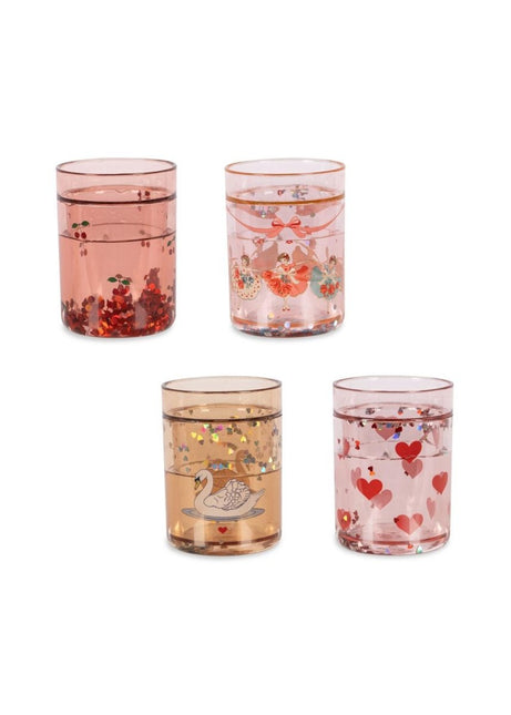 Konges Slojd Drinkbeker Rose Multi 4St - Babywinkel - 5715681099964