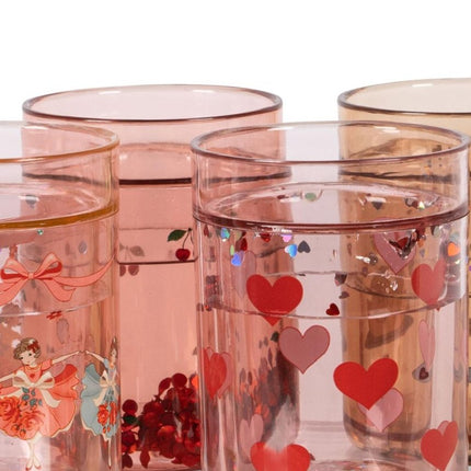Konges Slojd Drinkbeker Rose Multi 4St - Babywinkel - 5715681099964
