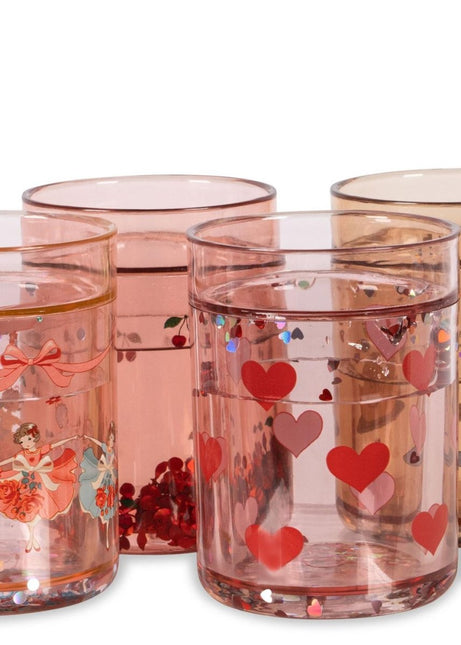 Konges Slojd Drinkbeker Rose Multi 4St - Babywinkel - 5715681099964