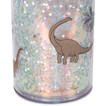Konges Slojd Drinkfles Dino Glitter - Konges Slojd - Babywinkel - 5715404311663