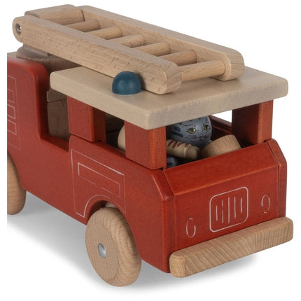 Konges Slojd Houten Speelgoed Brandweerwagen - Konges Slojd - Babywinkel - 5715404343558