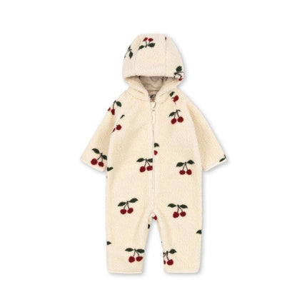 Konges Slojd Kinderonesie Jody Teddy Ma Grande Cerise - Babywinkel - 5715681084830