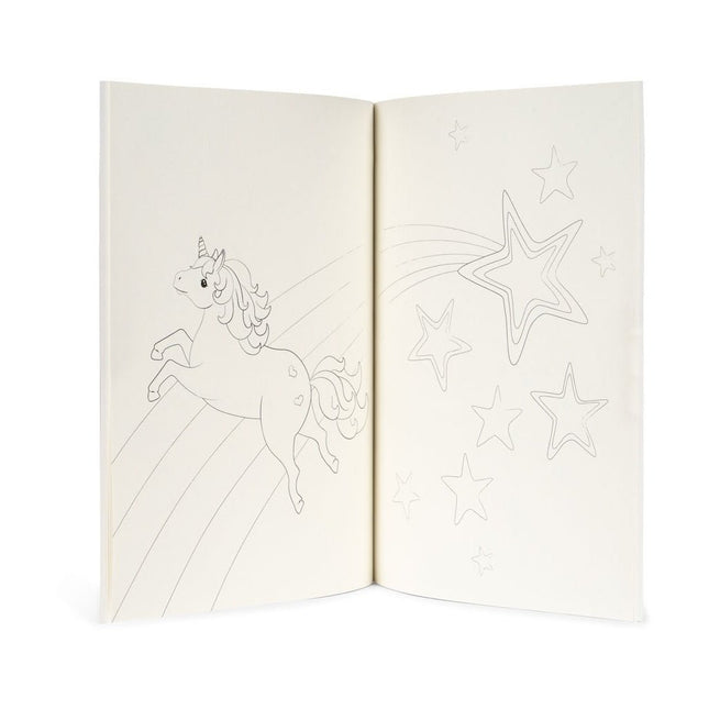Konges Slojd Kleurboek met Potloodjes Unicorn - Konges Slojd - Babywinkel - 5715404342100