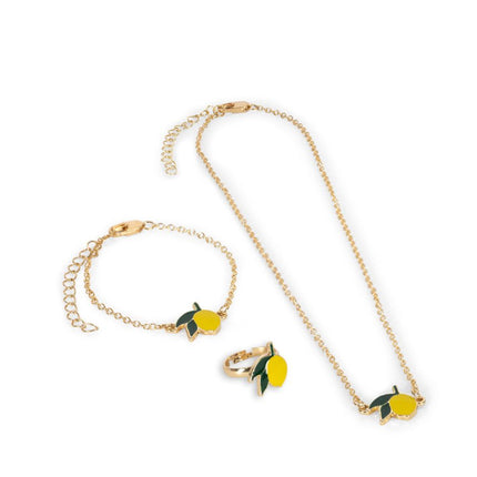 Konges Slojd Lemon Sieradenset Gold - Babywinkel - 5715681042779
