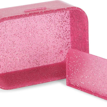 Konges Slojd Lunch Box Glitter Cherry Glitter - Babywinkel - 5715681039298