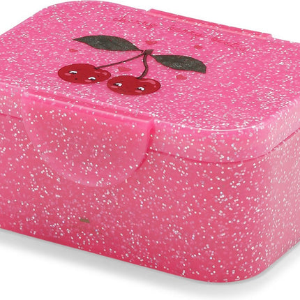 Konges Slojd Lunch Box Glitter Cherry Glitter - Babywinkel - 5715681039298