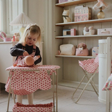 Konges Slojd Poppen Verschoontafel Rosie Rose - Babywinkel - 5715681109144