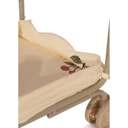 Konges Slojd Poppen Winkelwagen Ma Grande Cerise Pink Glitter - Konges Slojd - Babywinkel - 5715404342827