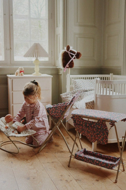 Konges Slojd Poppen Wipstoeltje Verona Blues koop je bij Babywinkel