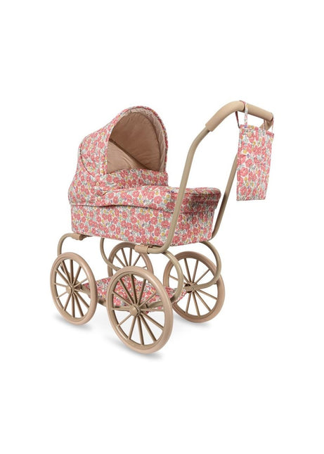 Konges Slojd Poppenwagen Minnie Pram Rose Anglaise koop je bij Babywinkel