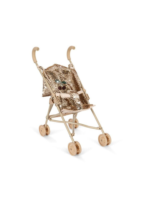 Konges Slojd Poppenwagen Sparkly Cherry koop je bij Babywinkel