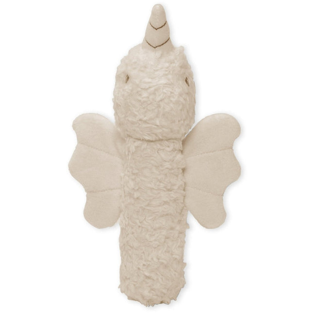 Konges Slojd Rammelaar Teddy Unicorn Beige koop je bij Babywinkel