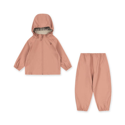 Konges Slojd Regenset Plainy Cameo Brown Cherry koop je bij Babywinkel