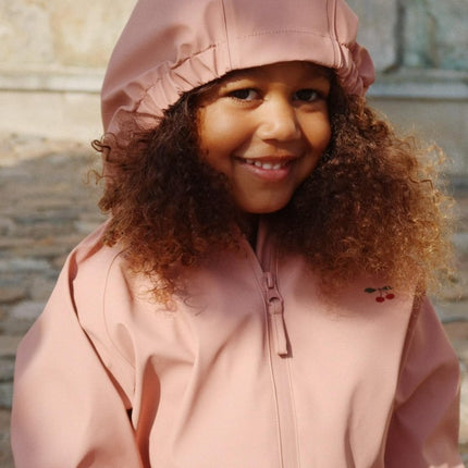 Konges Slojd Regenset Plainy Cameo Brown Cherry koop je bij Babywinkel