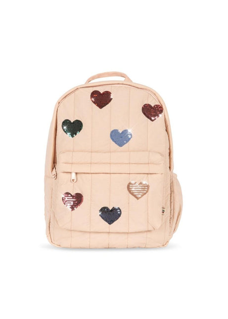 Konges Slojd Rugzak Juno Quilted Sequin Midi Cameo Rose koop je bij Babywinkel
