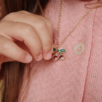 Konges Slojd Sieradenset Cherry Gold - Babywinkel - 5715681043899