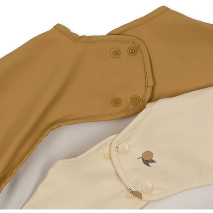 Konges Slojd Slabbetje Met Armen Lemon 30cm 2st - Konges Slojd - Babywinkel - 5712982725745