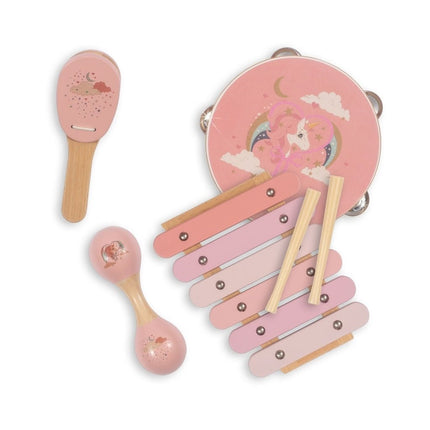 Konges Slojd Speelkoffer Muziek Set Rainbow - Konges Slojd - Babywinkel - 5715404343602