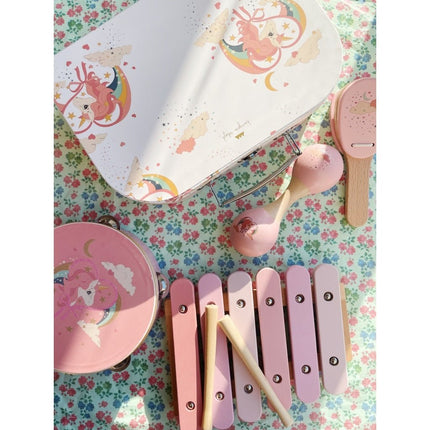 Konges Slojd Speelkoffer Muziek Set Rainbow - Konges Slojd - Babywinkel - 5715404343602