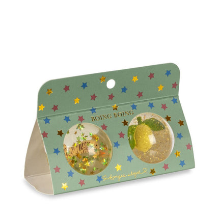 Konges Slojd Stuiterballen Lemon En Tiger 2St koop je bij Babywinkel